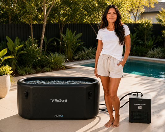 ReGen8 PolarTub Cold Plunge with T2 Chiller Unit