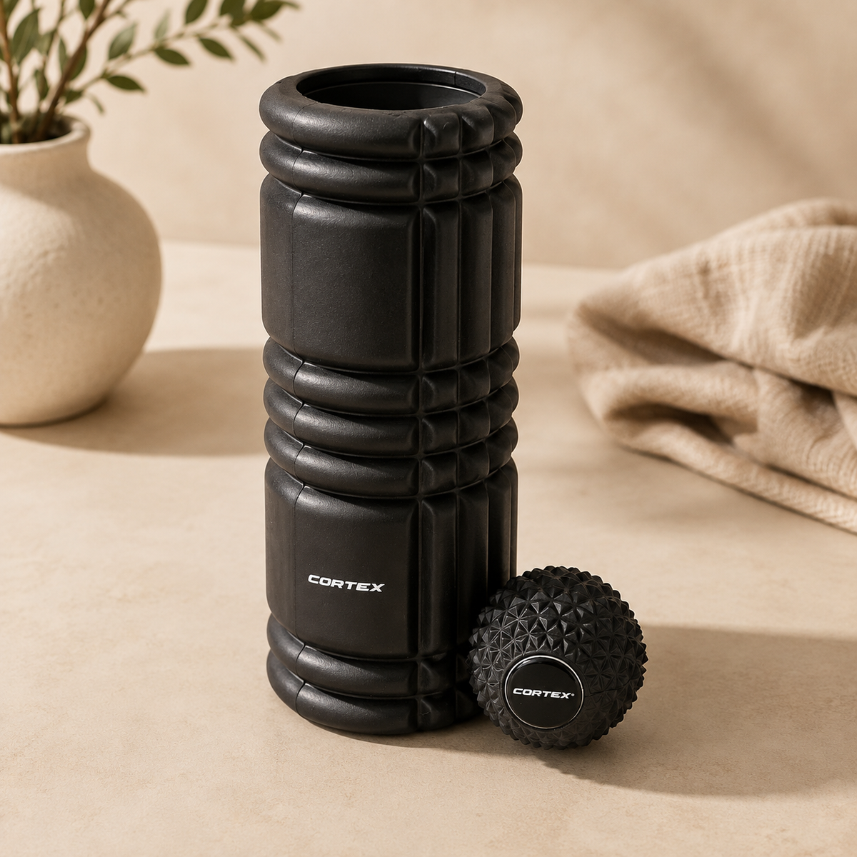 Foam Roller & Massage Ball CORTEX